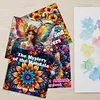 4 Pcs Butterfly Fairy Coloring Book Set Mindfulness Art Books for Adults 