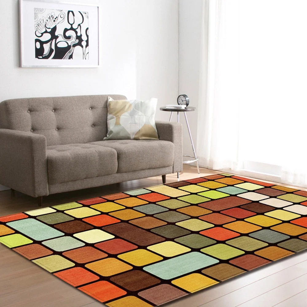 Modern Living Room Carpet Children Bedroom Decorative Rug Kids Room Carpet Home Non-solp Hallway Floor Rugs Bedside Mats