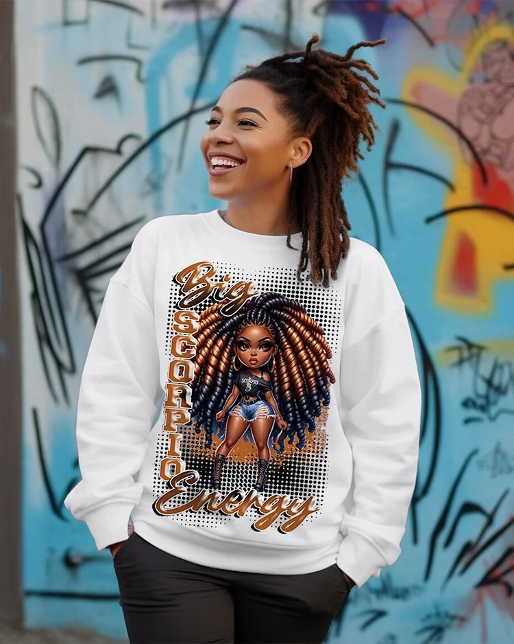 Big Scorpio Energy Crewneck Sweatshirt