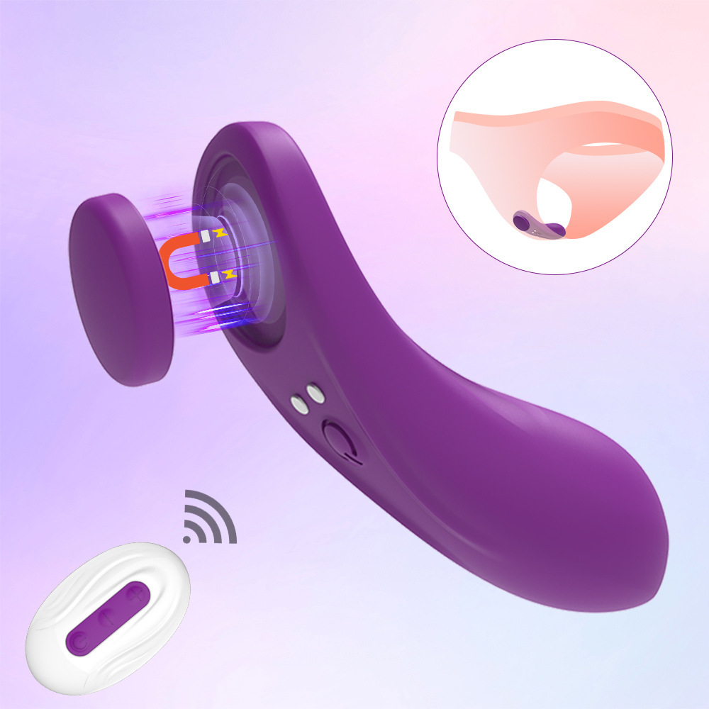 Mini Clit sugende vibrator med fjernkontroll og sexy truser