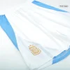 Argentina Home Soccer Shorts 2024