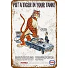 (Multi Style)Esso Petroleum Tiger - Metal Tin Signs(12*16Inch) - Garage