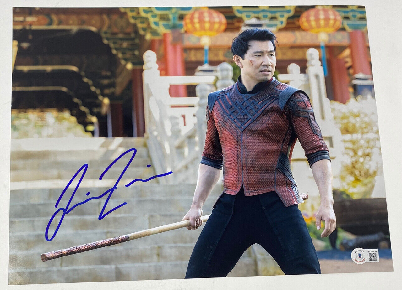 Simi Liu Signed Autographed 11x14 Photo Poster painting Shang-Chi Ten Rings Beckett BAS COA