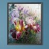 Blume - Rundbohrer Diamond Painting - 40*50cm