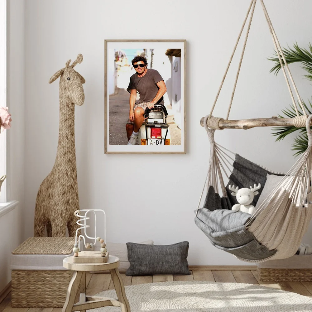 Full Round Diamond Painting 30*40cm - Patrick Brewer