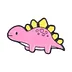 Happy Pink Dino