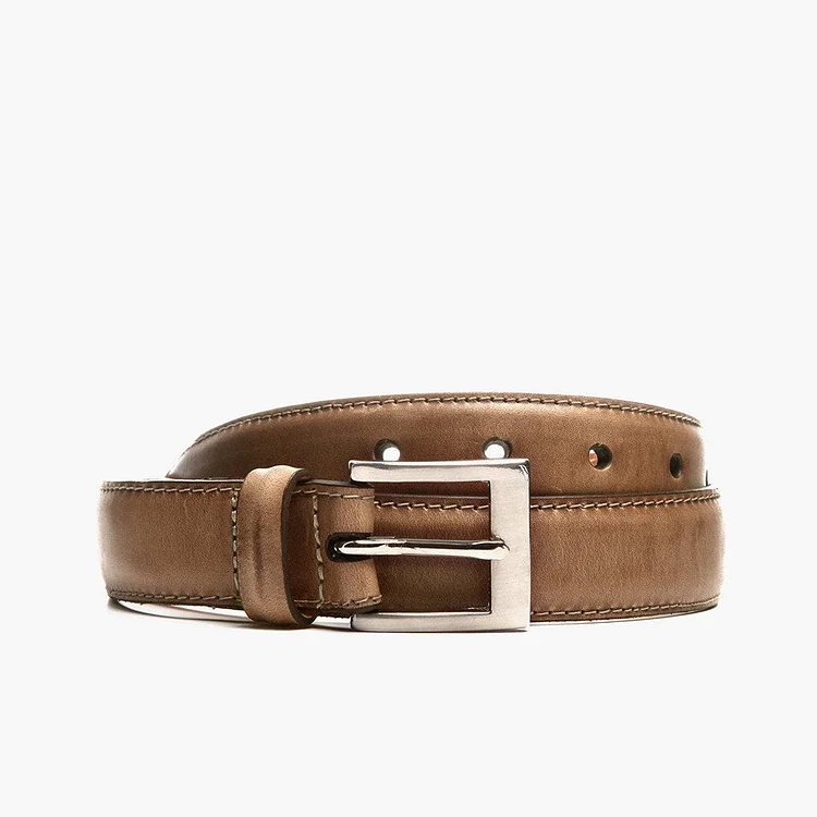 Men's Classic Leather Belt | Natural Chromexcel