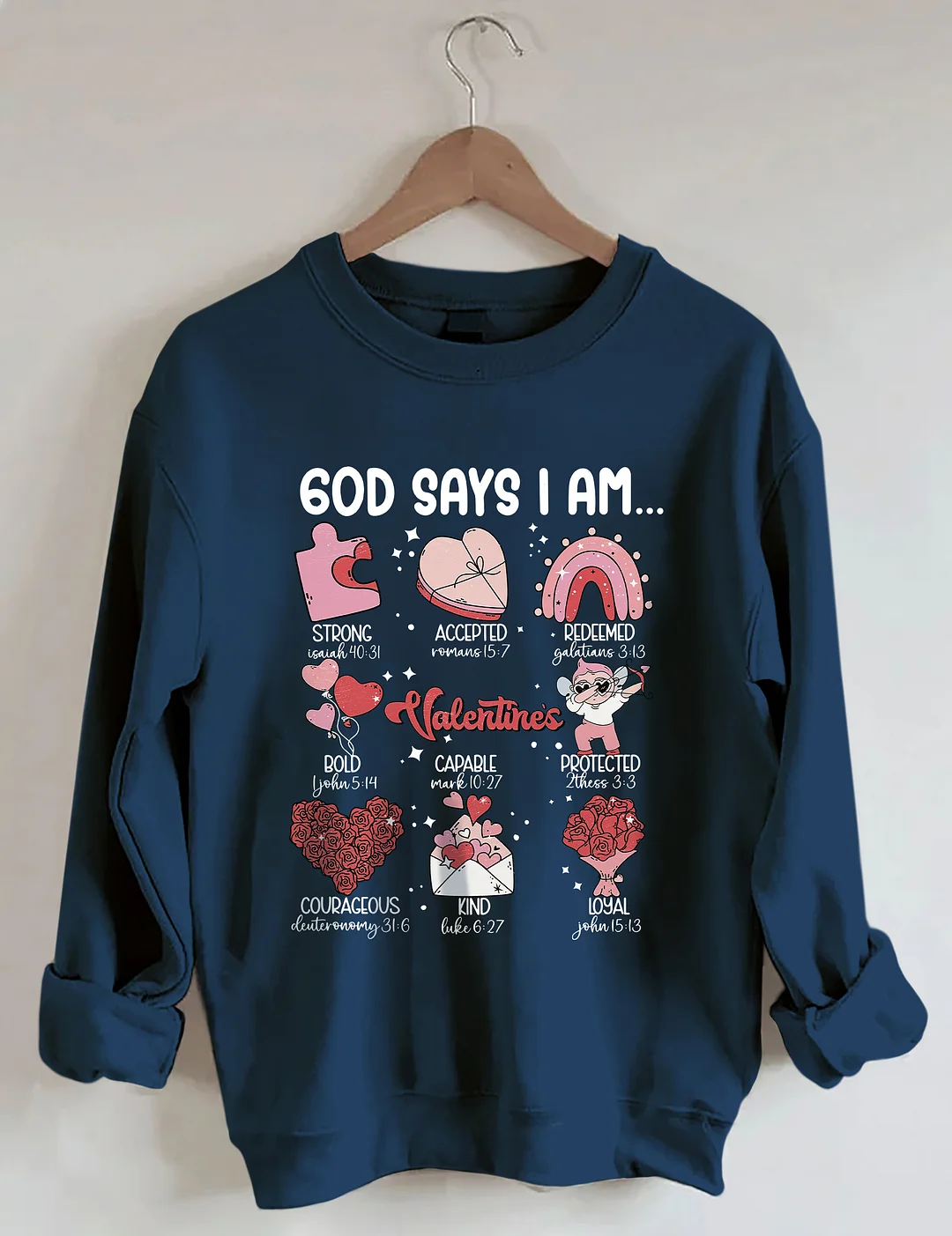 God Says I Am Sweatshirt