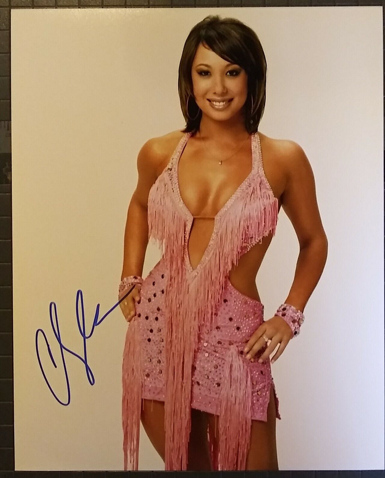 Cheryl Burke signed 8x10