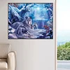 (60*50cm)Wolf - Full Square Drill Diamond Painting