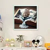 (Stamped/Counted) Book And Boat-11CT Cross Stitch 50*50cm/19.69*19.69in