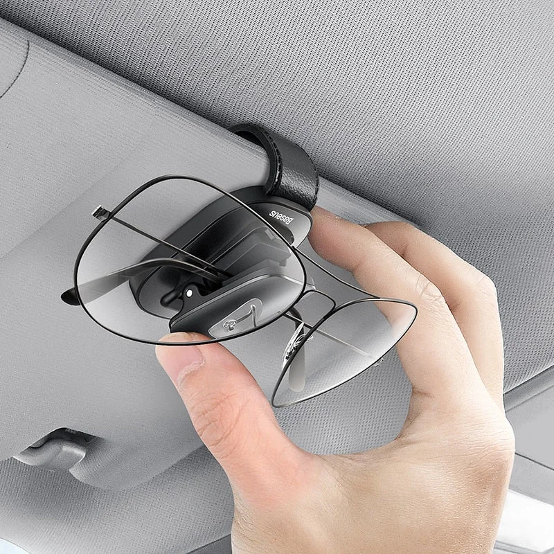 Auto Sun Visor Glasses Clip Holder