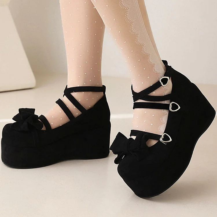 Black Velvet Platform Pumps Vdcoo