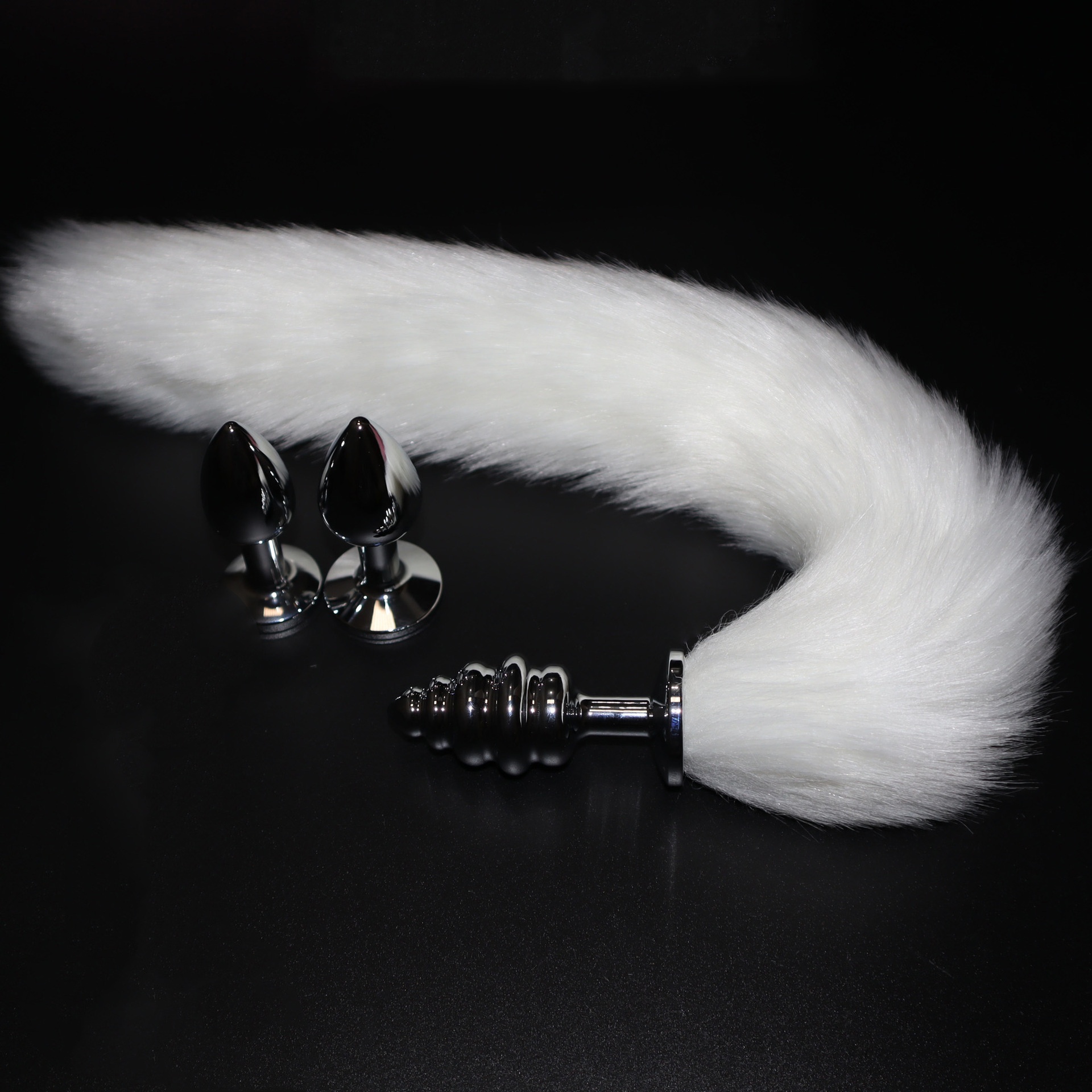Sexy Fox Tail with 3 Butt Plugs 