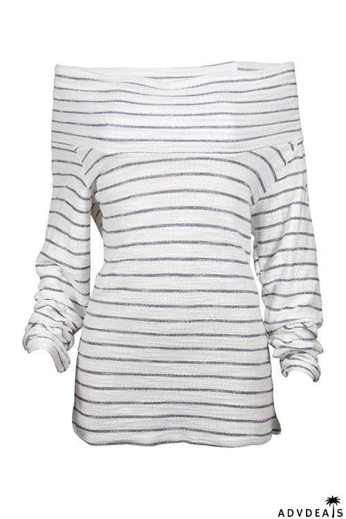 Stripe Long Sleeve Sweater
