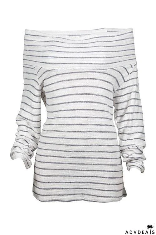 Stripe Long Sleeve Sweater