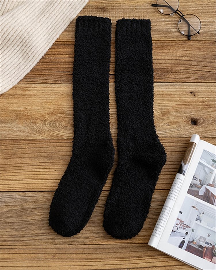 Winter Thick Warm Home Long Socks