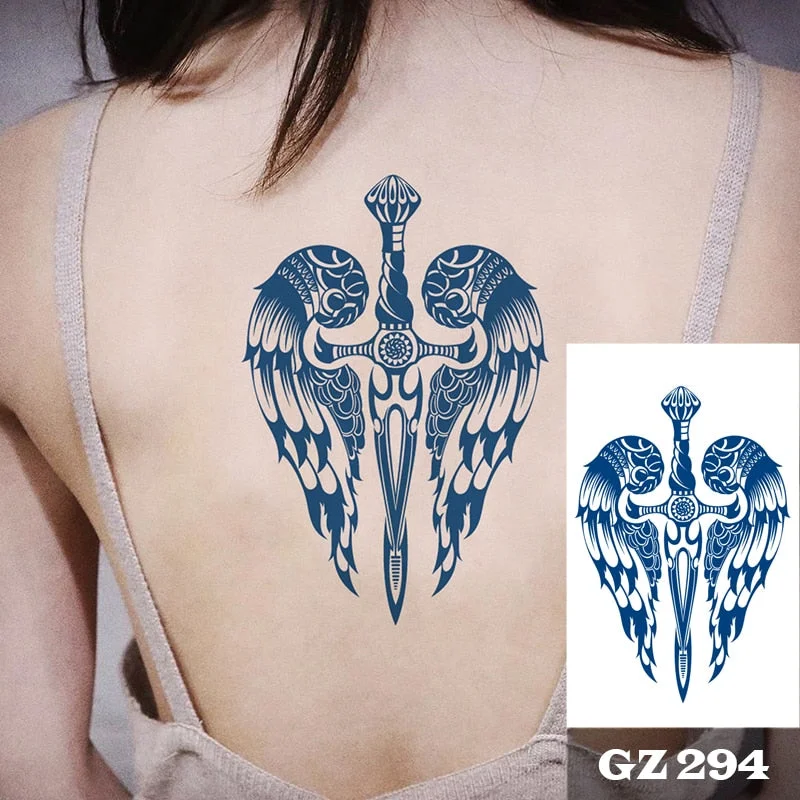 Premium Semi-Permanent Tattoos for Women Men Realistic and Long Lasting 1-2 Weeks,Temporary Tattoos Stickers