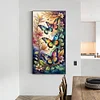Diamond Painting-DIY Full Round Drill Butterfly(70*40 CM)