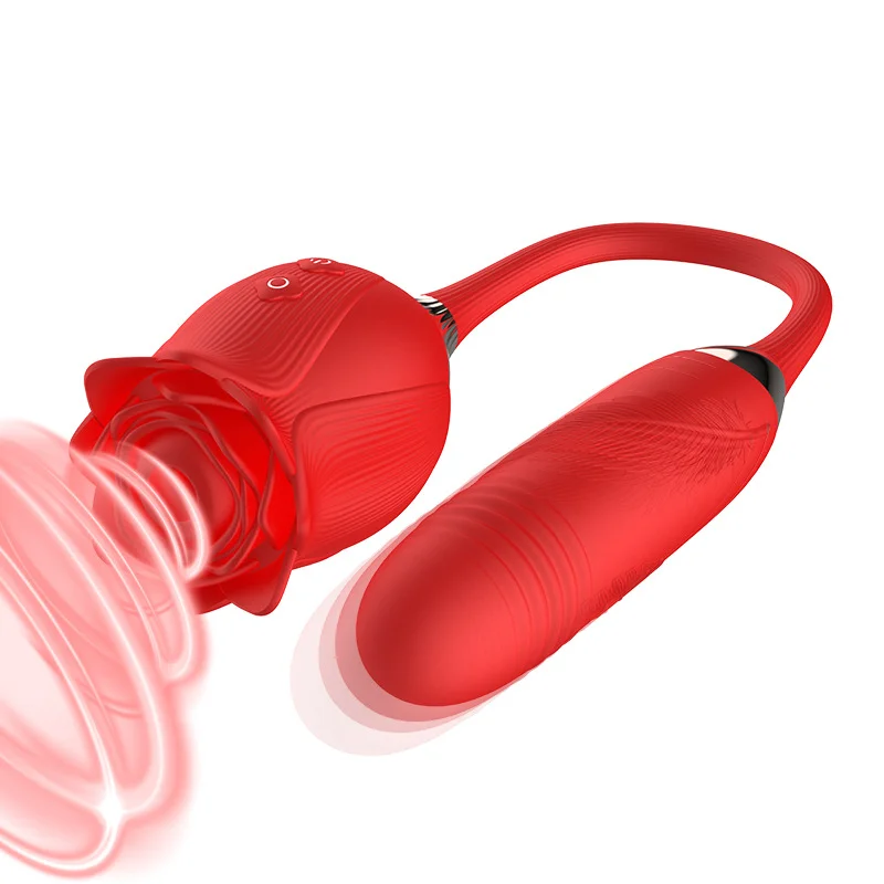 New 10 Frequency Rose Sucking Massager