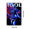 Tool Band - Panneaux en &eacute;tain m&eacute;tallique(20*30cm/30*40cm) - Musique