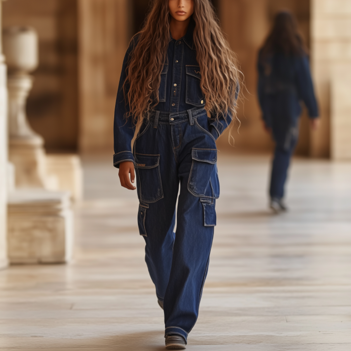 Denim Overalls: A Stylish And Comfortable Choice For Spring And Autumn