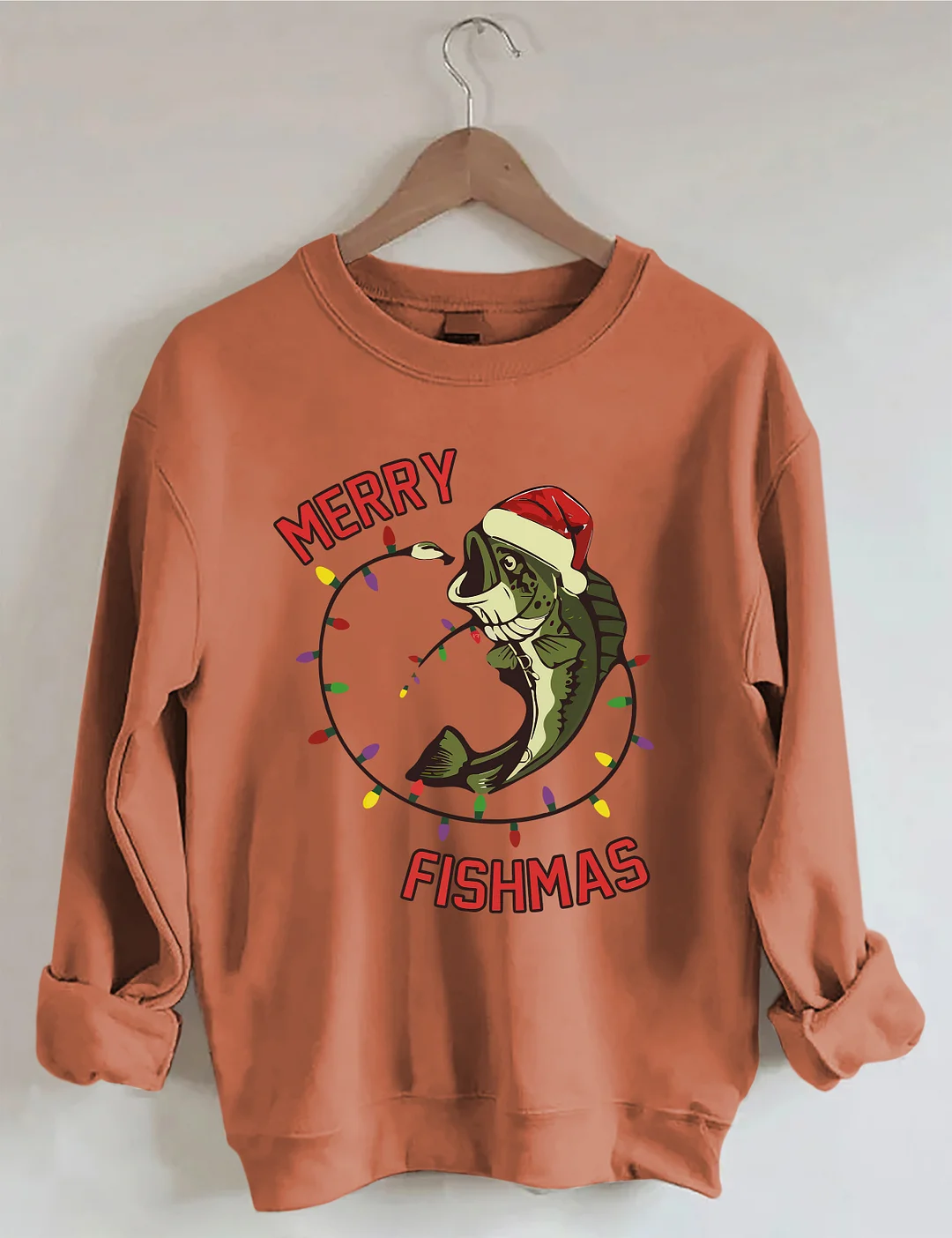 Merry Fishmas Sweatshirt