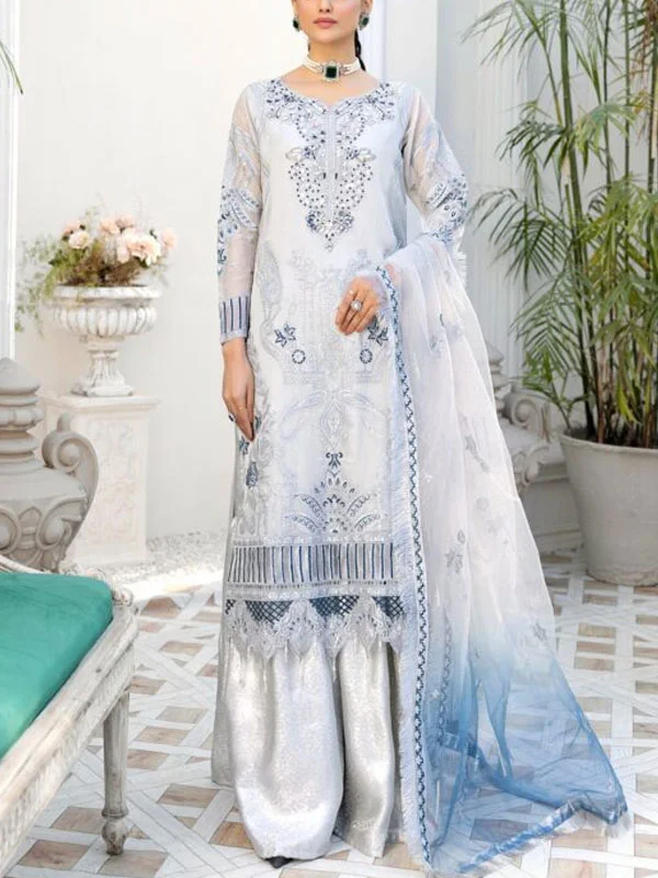 Exquisite Mesh Breathable Eid Lawn Series Ladies Suit