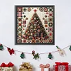 Weihnachtsbaum - runder Bohrer Diamantmalerei - 50*50cm