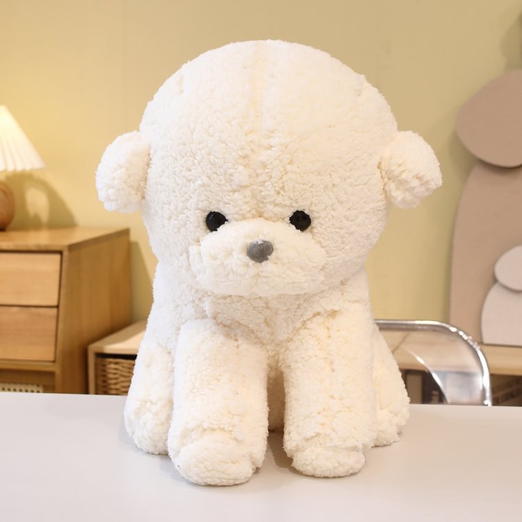 Fluffy Curly Bichon Plush Toy