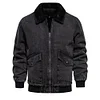 Men's Casual Fleece Denim Jacket