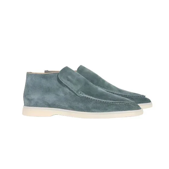 Suede Loafers with Laces for Men  Stunahome.com