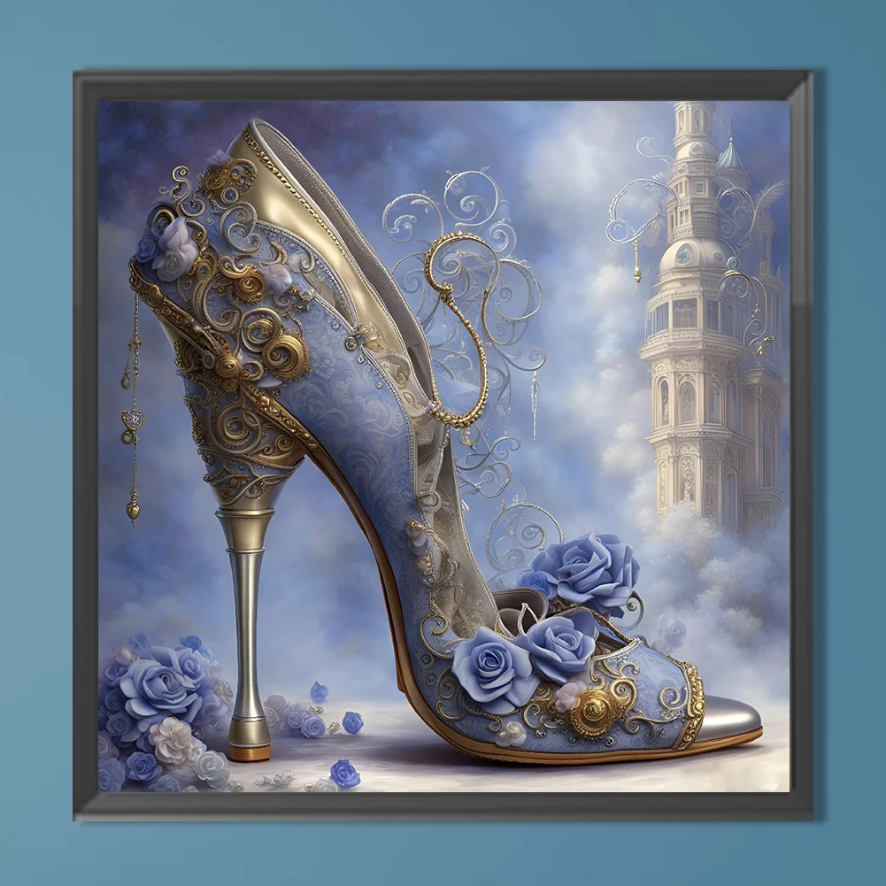 Full Round Diamond Painting 40*40cm - High Heel