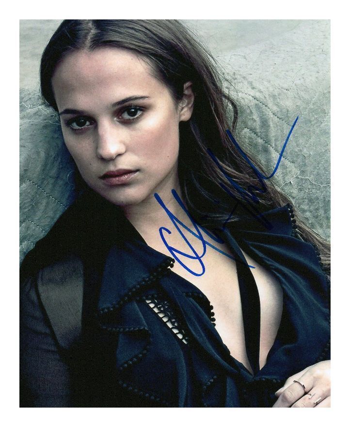 ALICIA VIKANDER AUTOGRAPHED SIGNED A4 PP POSTER Photo Poster painting PRINT