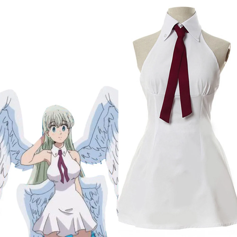 The Seven Deadly Sins: Wrath of the Gods Dress Elizabeth Liones Halloween Carnival Suit Cosplay Costume