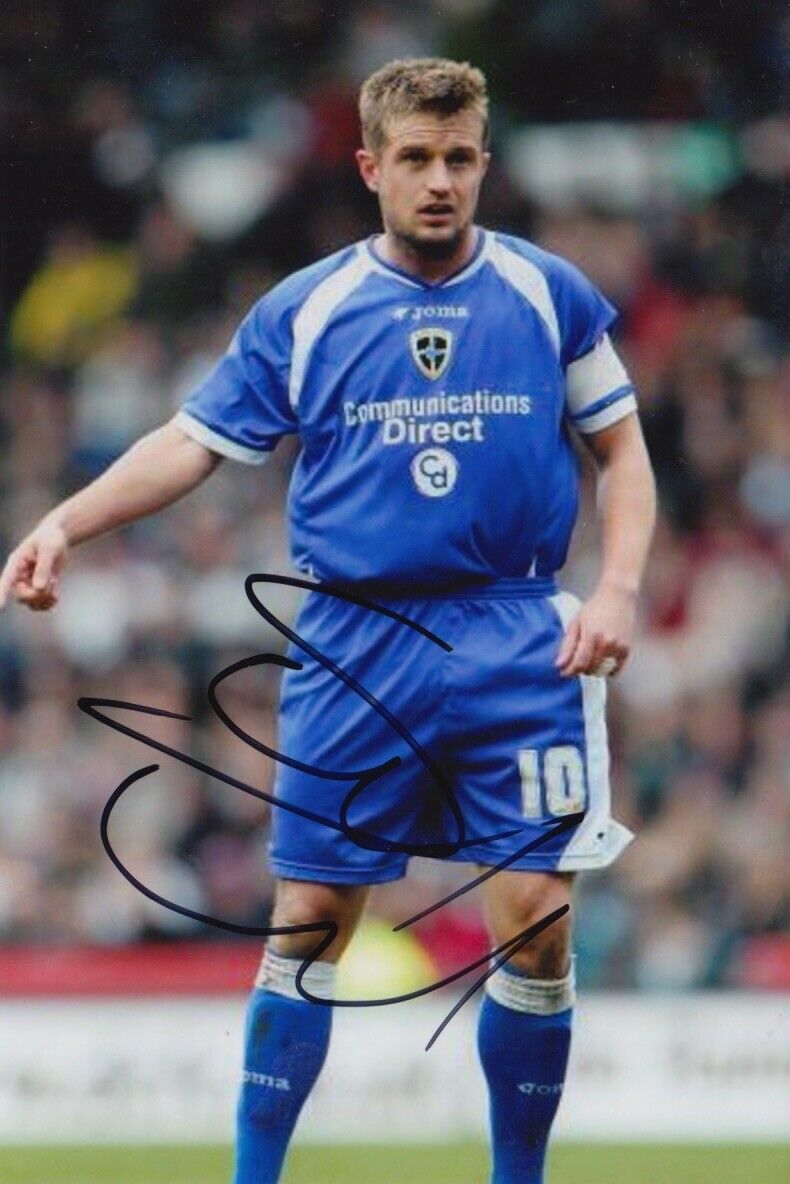 STEPHEN MCPHAIL HAND SIGNED CARDIFF CITY 6X4 Photo Poster painting 1.