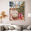 [Brand]Decorate For Christmas - 14CT Stamped Cross Stitch - 44*59cm - Xmas