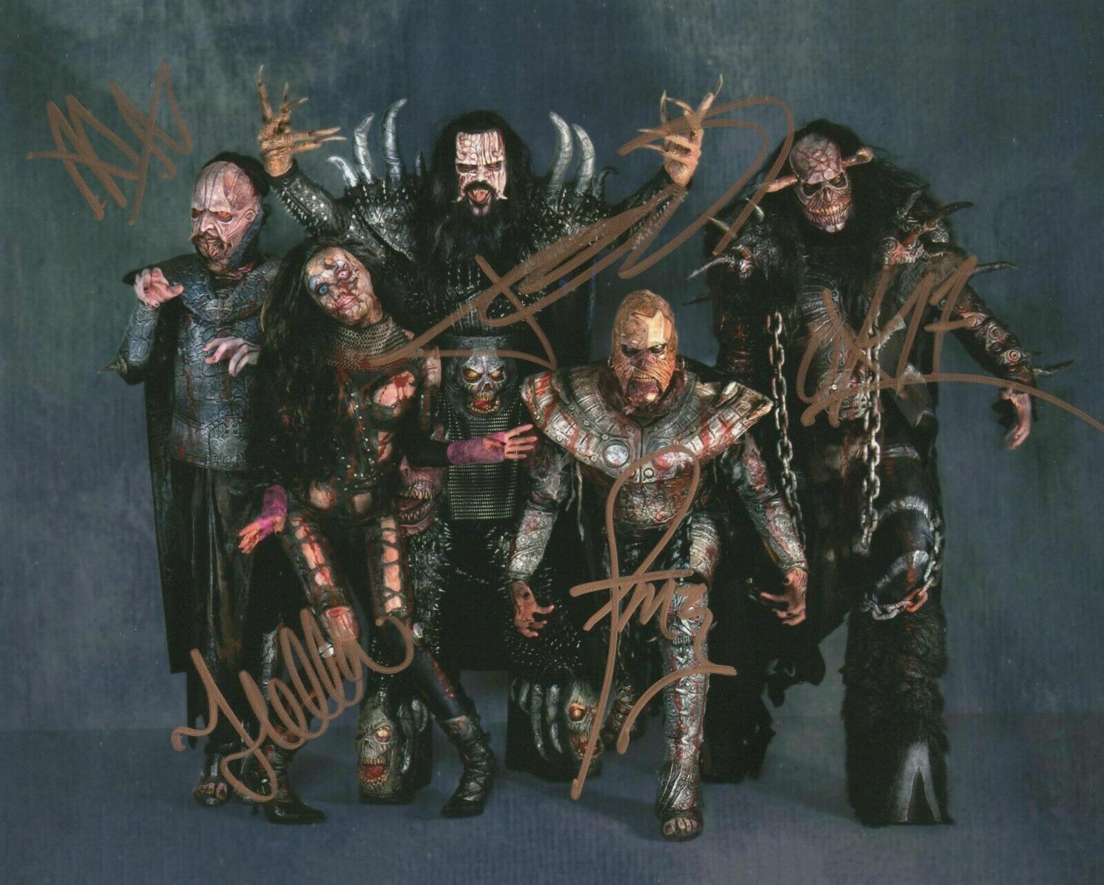 Lordi Band Autographed Signed 8x10 Photo Poster painting REPRINT