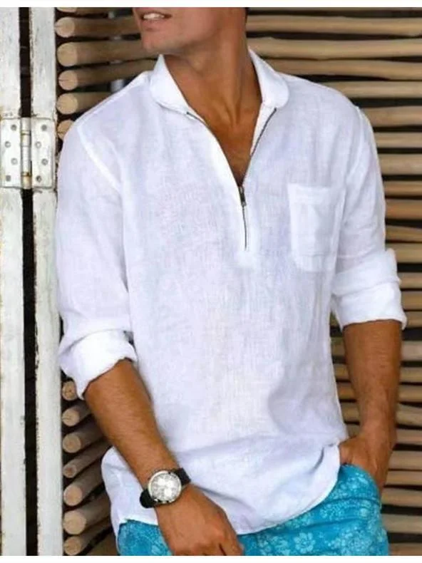 Shirt cotton long sleeves