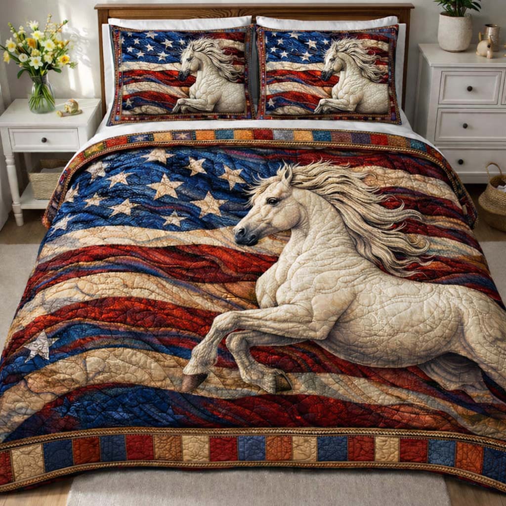 Liberty Ember 3-Piece Quilted Bedding Set GFTOTG3461
