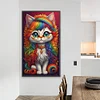 5D DIY Full Square Drill Diamond Painting Cat Animal Kit Home Decor (ZQA1262)