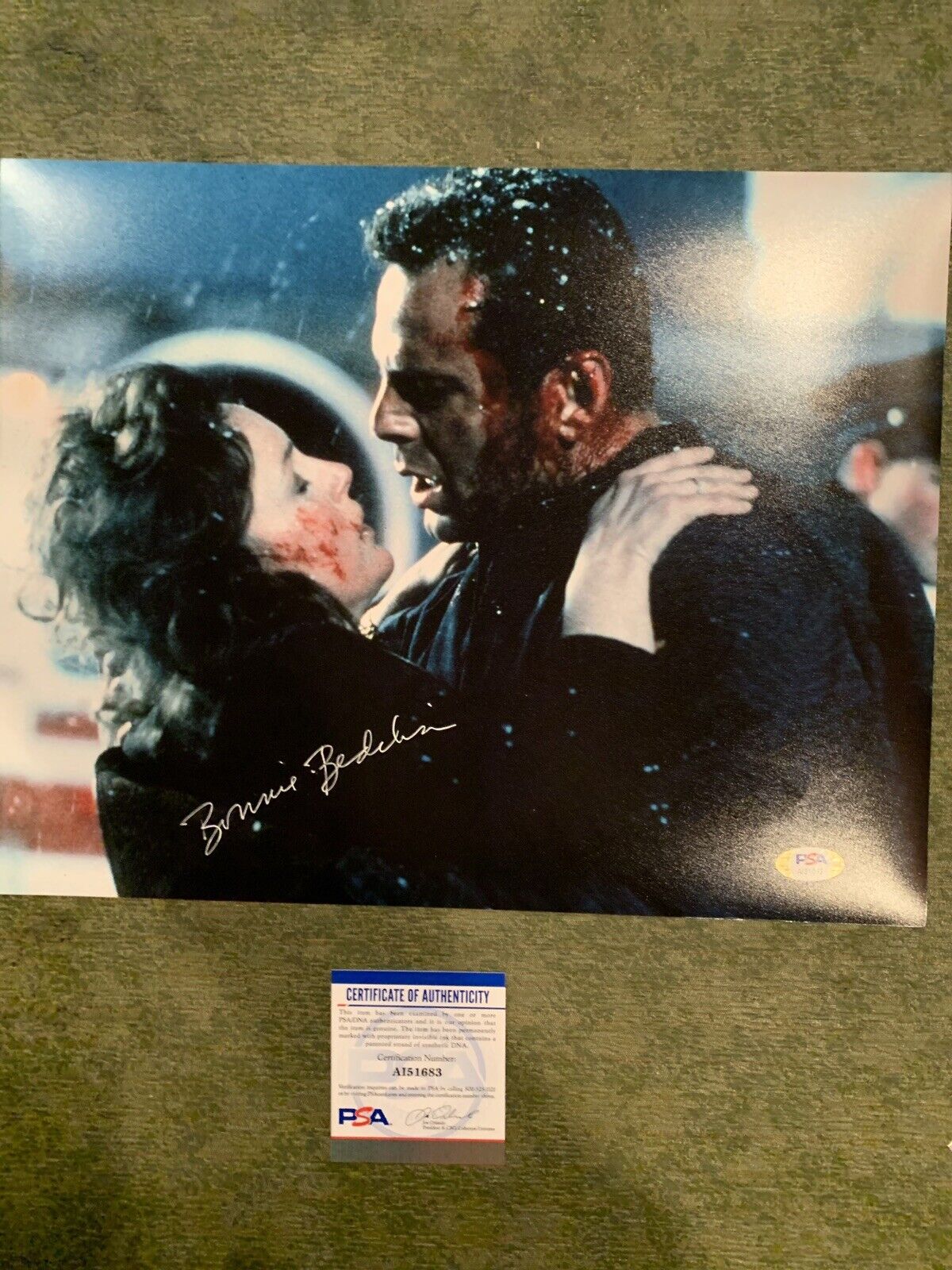 bonnie bedelia Signed Did Hard Photo Poster painting 11x14 Pic Auto Psa/dna Coa