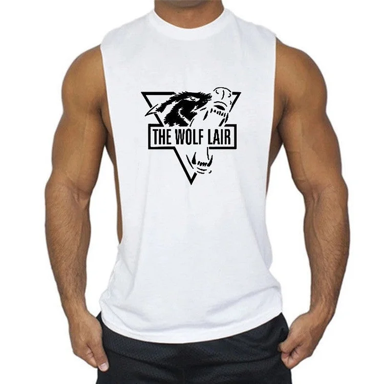 Man Tanks Vest for Fitness for Men Cotton