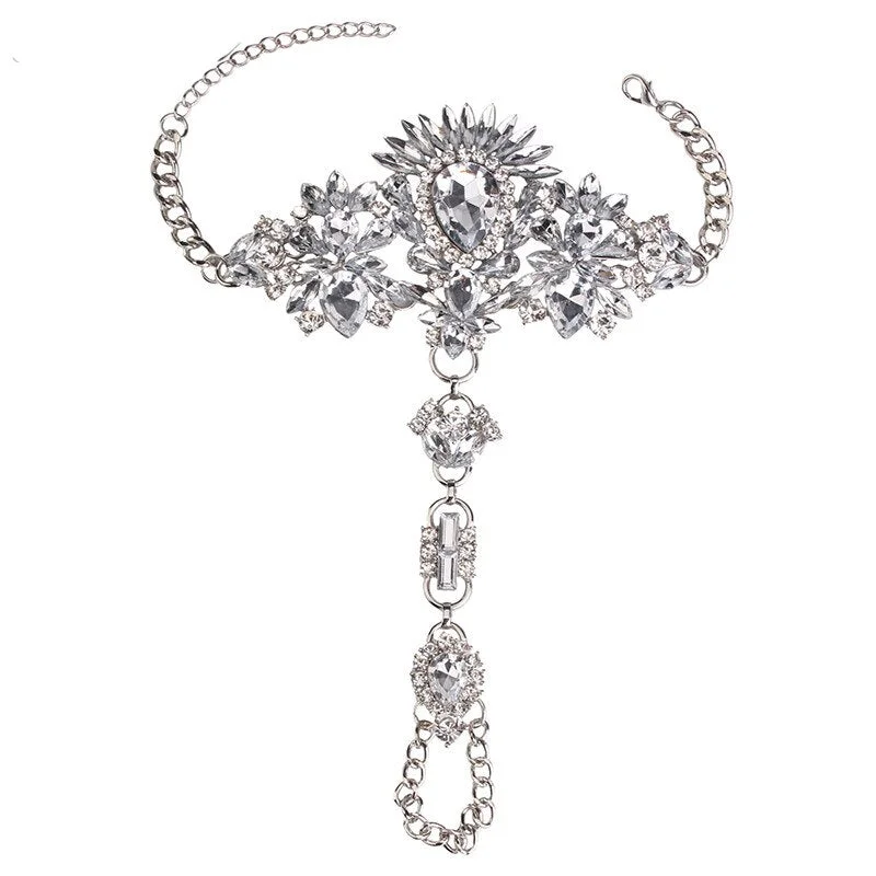 Hot New Fashion 2016 Ankle Bracelet Wedding Barefoot Sandals Beach Foot Jewelry Sexy Pie Leg Chain Female Boho Crystal Anklet 00