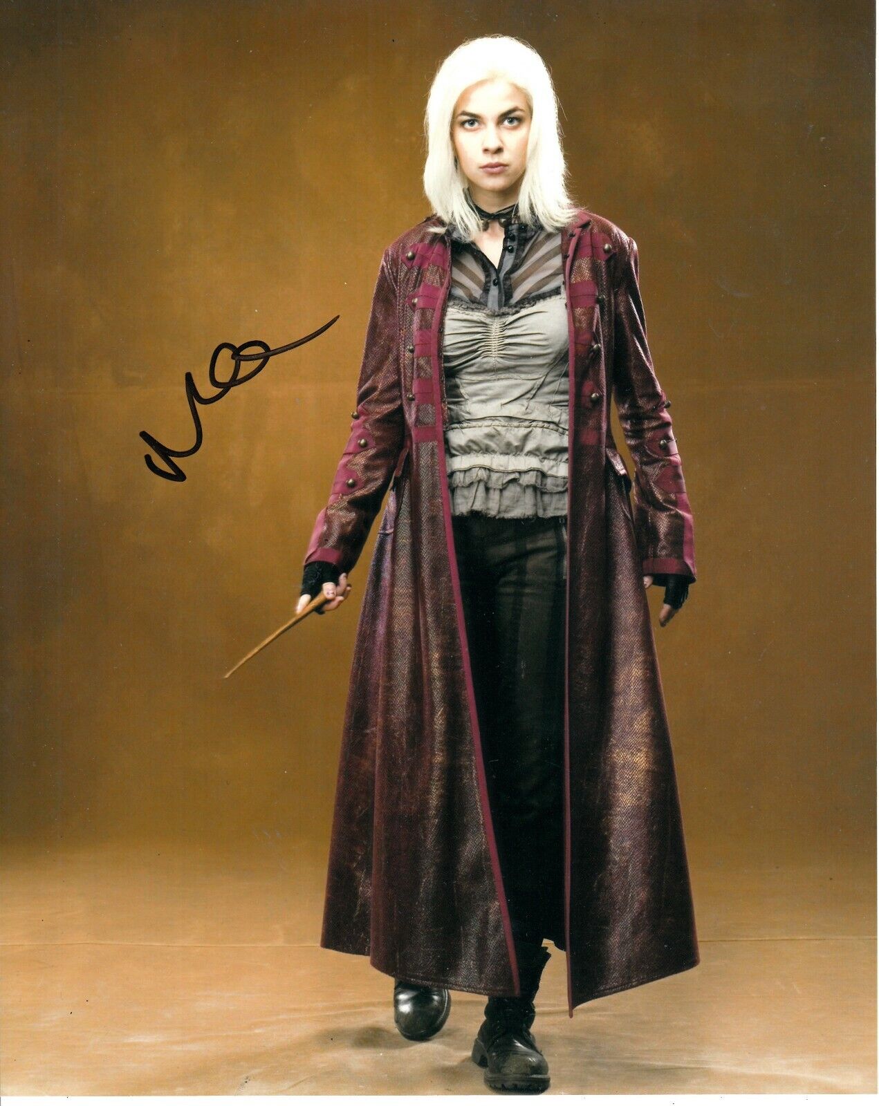 NATALIA TENA SIGNED HARRY POTTER Photo Poster painting UACC REG 242 (5)