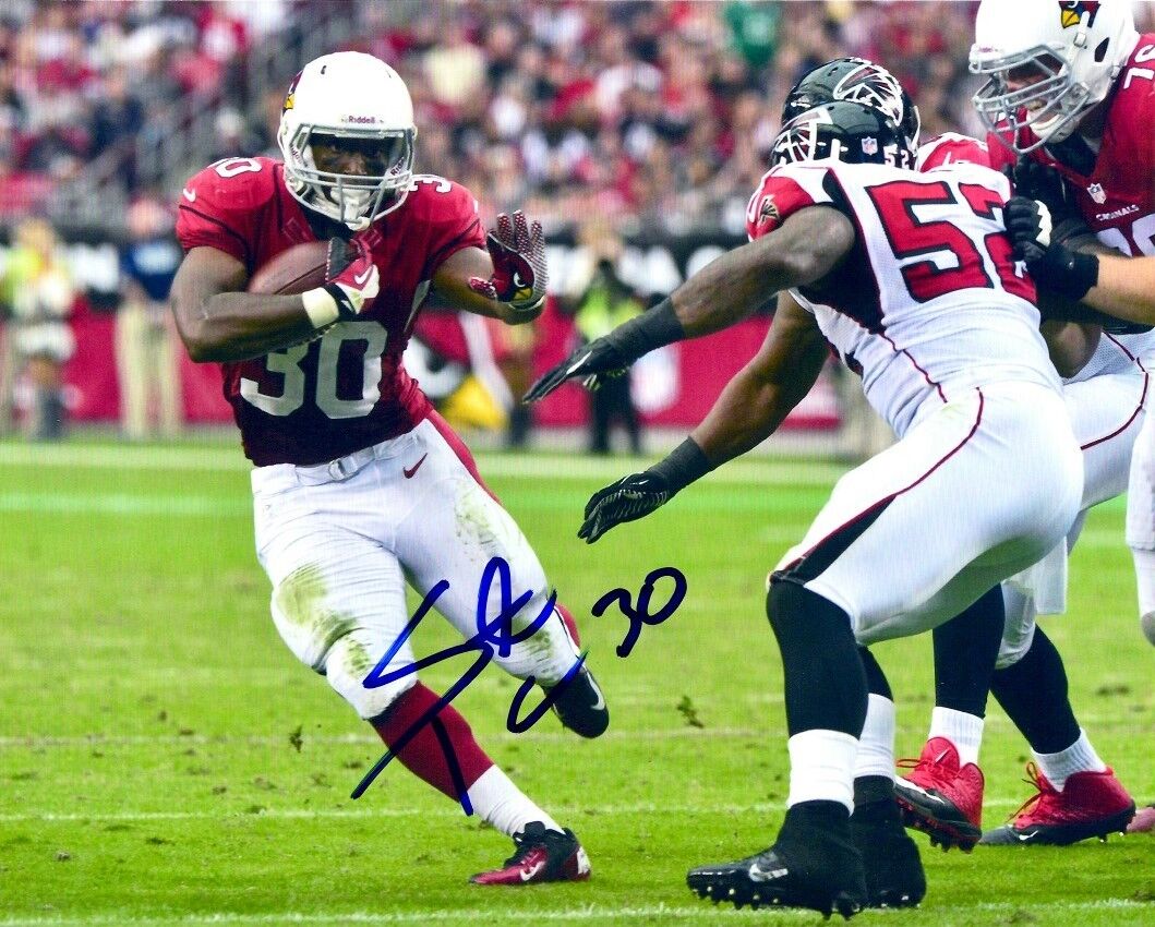 Autographed STEPFAN TAYLOR Arizona Cardinals 8x10 Photo Poster painting w/COA