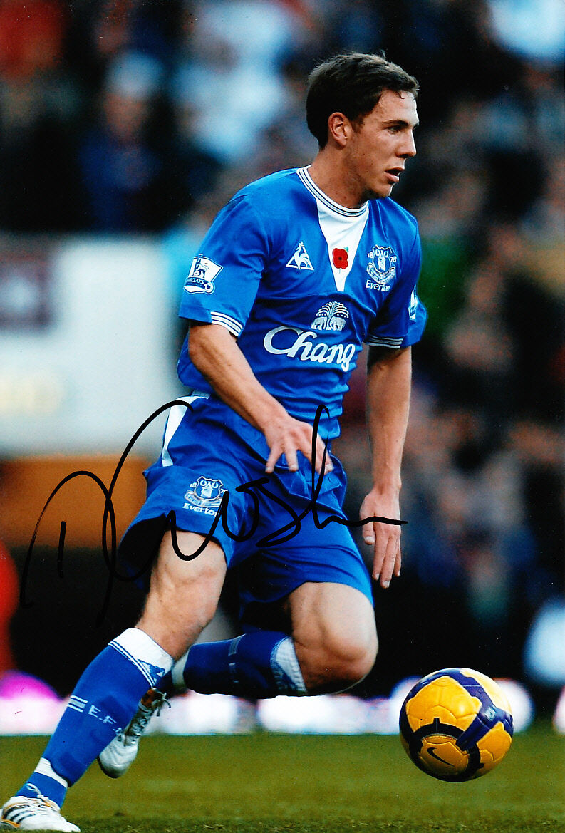 Everton F.C Dan Gosling Hand Signed Photo Poster painting 12x8 2.