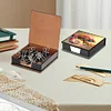 Leather Animals Diamond Painting Notecard Box Flowers Gem Art Sticky Note Holder
