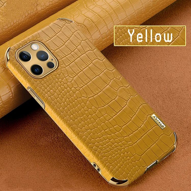 Leather Magnetic Ring Stand Phone Cover for iPhone