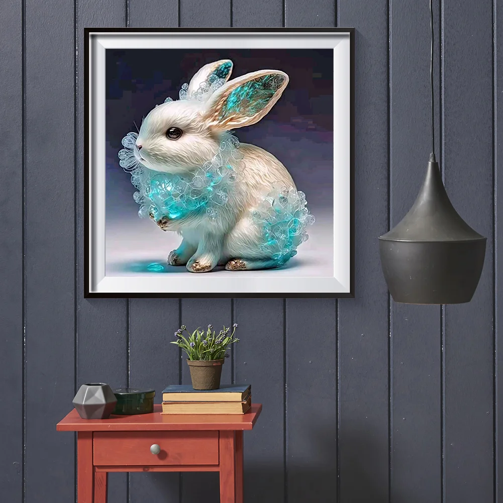 Diamond Painting - Full Round Drill - Rabbit(Canvas|30*30cm)